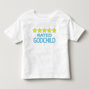 Camiseta De Bebé Padrino de cinco estrellas