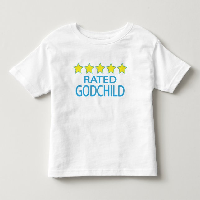 Camiseta De Bebé Padrino de cinco estrellas (Anverso)