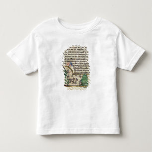 Camiseta De Bebé Página de Roy del texto con el ilustracion de