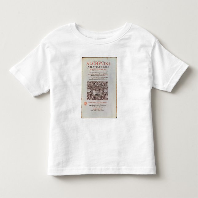 Camiseta De Bebé Página de título de 'Abbatis Karoli Magni Regis (Anverso)