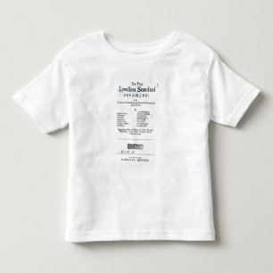 Camiseta De Bebé Página de título de los niveladores verdaderos