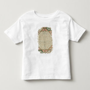 Camiseta De Bebé Página de una biblia hebrea que representa