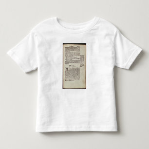 Camiseta De Bebé Página del texto del viejo testamento