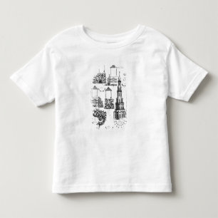 Camiseta De Bebé Pagoda de Chanteloup, de 'DES Nouveaux Jard de los