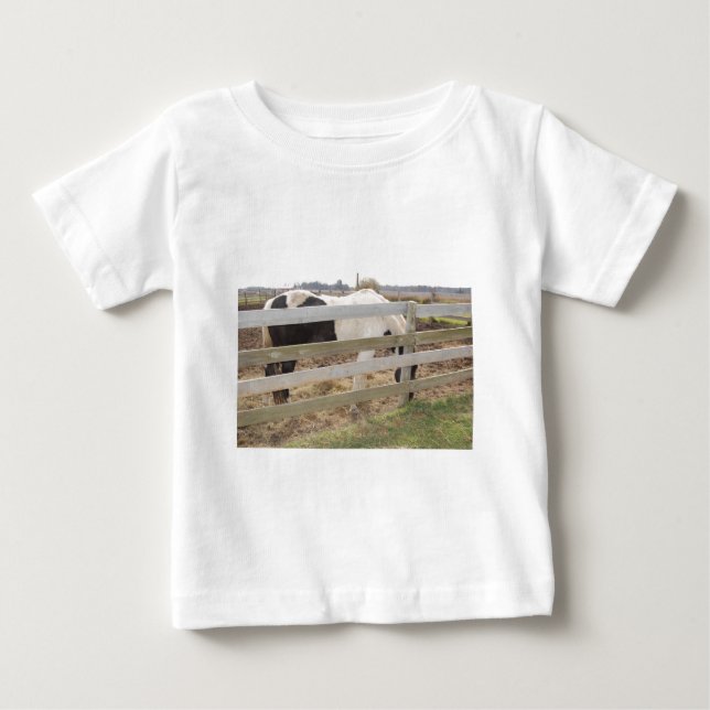 Camiseta De Bebé Paint Horse/Pinto (Anverso)