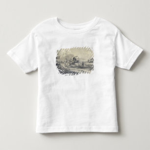 Camiseta De Bebé Paisaje abierto de Thomas Gainsborough el   con el