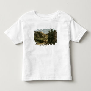Camiseta De Bebé Paisaje cerca de Ornans, c.1858