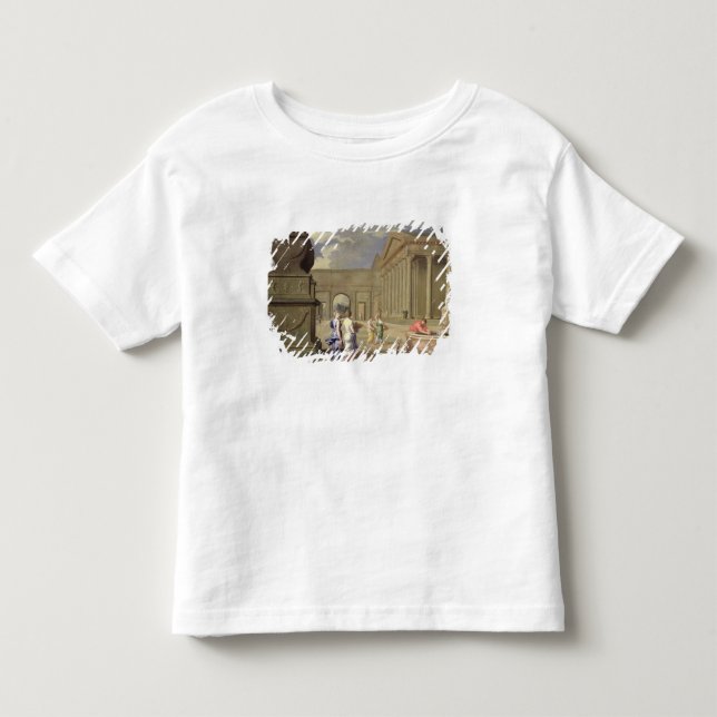 Camiseta De Bebé Paisaje clásico (Anverso)