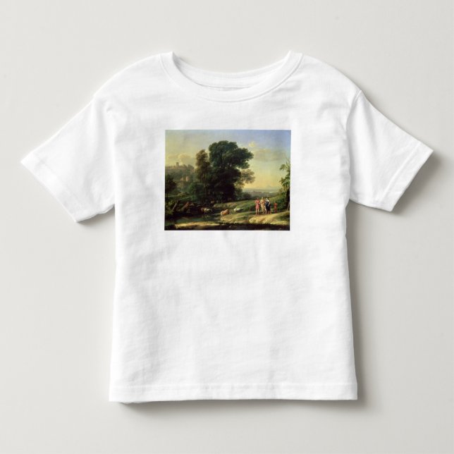 Camiseta De Bebé Paisaje con Cephalus (Anverso)