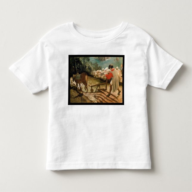 Camiseta De Bebé Paisaje con la caída de Ícaro (Anverso)