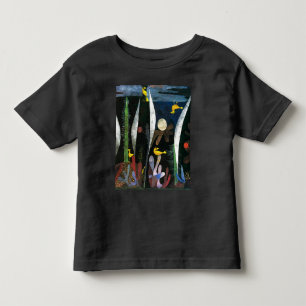 Camiseta De Bebé Paisaje con pájaros amarillos Paul Klee