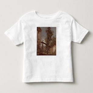 Camiseta De Bebé Paisaje con una pasarela, c.1518-20