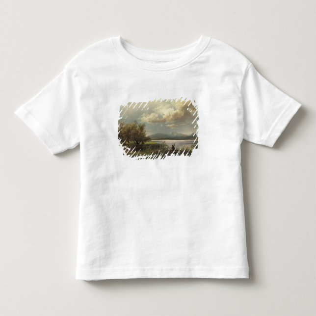 Camiseta De Bebé Paisaje de Baviera, 1856 (Anverso)