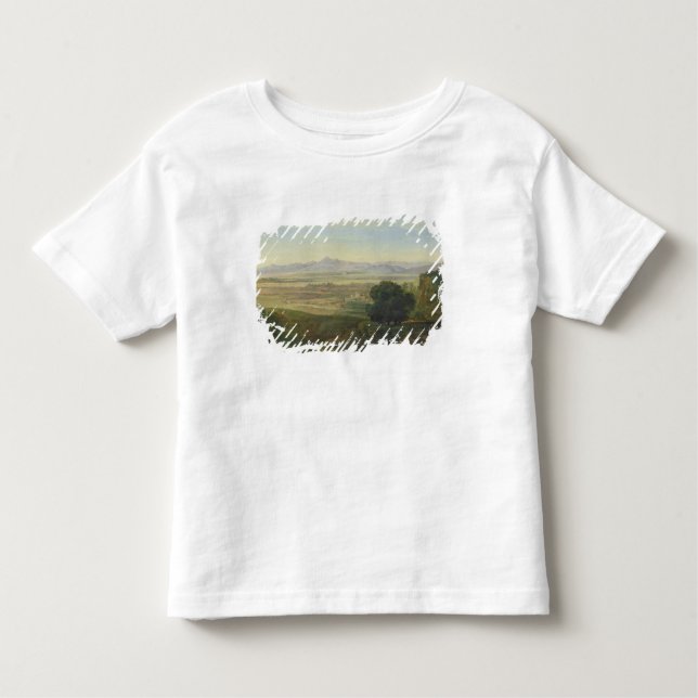Camiseta De Bebé Paisaje de Campaña (Anverso)