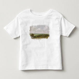 Camiseta De Bebé Paisaje de John Constable el : Escena de arado en