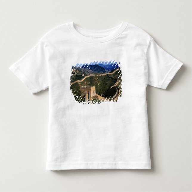 Camiseta De Bebé Paisaje de la Gran Muralla, Jinshanling, China (Anverso)