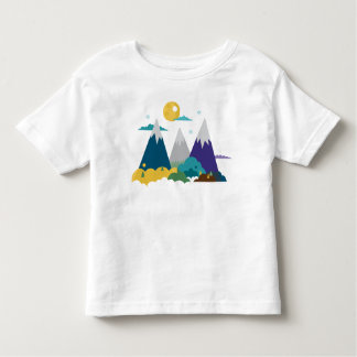 Camiseta De Bebé Paisaje de la montaña