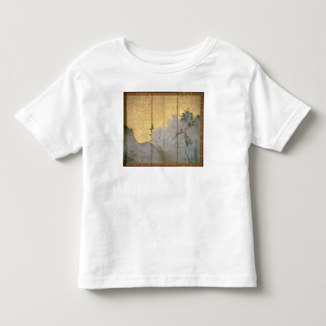 Camiseta De Bebé Paisaje de la primavera (Anverso)
