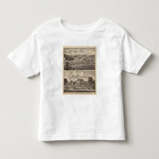 Camiseta De Bebé Paisaje de Minnesota en River Valley muerto
