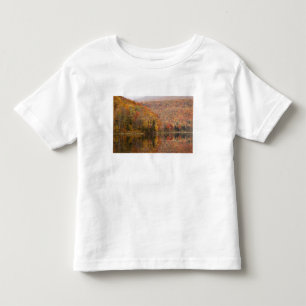 Camiseta De Bebé paisaje de otoño con lago, Vermont, EE. UU. 2