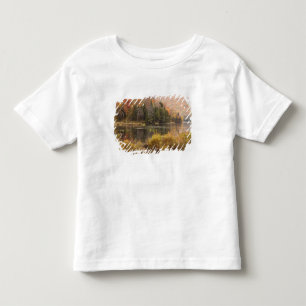 Camiseta De Bebé paisaje de otoño con lago, Vermont, EE. UU. 3