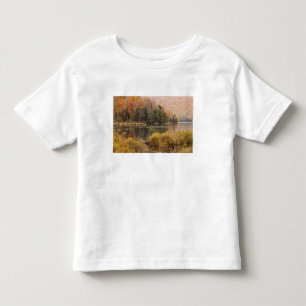 Camiseta De Bebé paisaje de otoño con lago, Vermont, EE. UU. 3