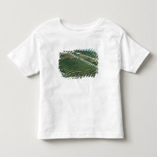 Camiseta De Bebé Paisaje de terrazas de arroz en la montaña, 3