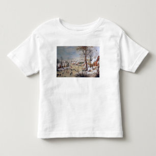 Camiseta De Bebé Paisaje del invierno con Birdtrap, 1601