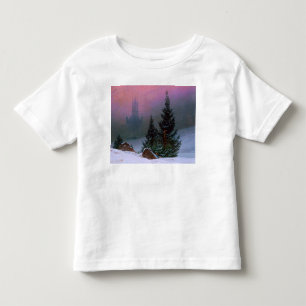 Camiseta De Bebé Paisaje invernal Caspar David Friedrich