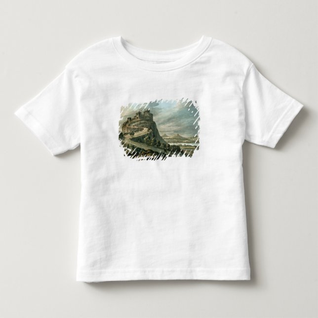 Camiseta De Bebé Paisaje rocoso con el castillo (Anverso)