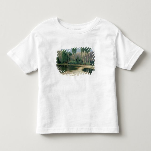 Camiseta De Bebé Paisaje suizo (Anverso)