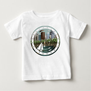 Camiseta De Bebé Paisaje urbano