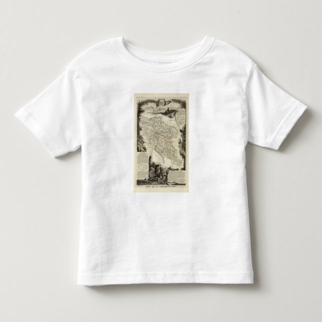 Camiseta De Bebé Paisaje y bosque (Anverso)