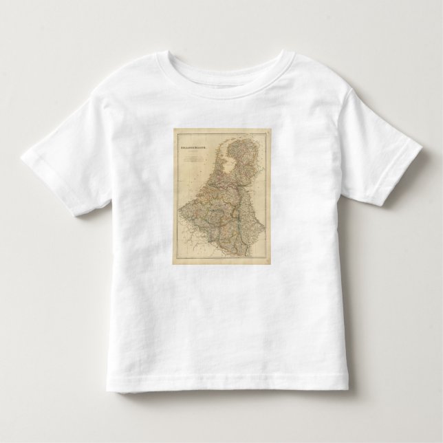 Camiseta De Bebé Países Bajos (Anverso)