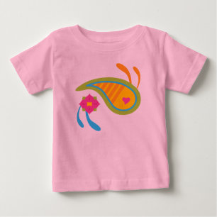 Camiseta De Bebé Paisley Fun