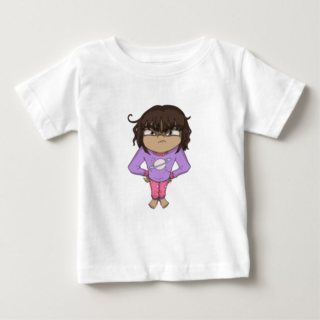 Camiseta De Bebé Pajama Glare (Anverso)