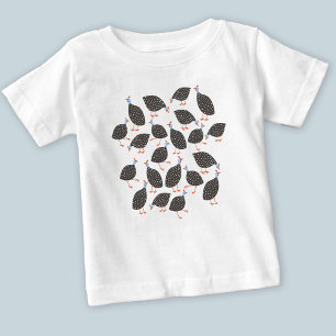 Camiseta De Bebé Pájaro de Guinea Fowl