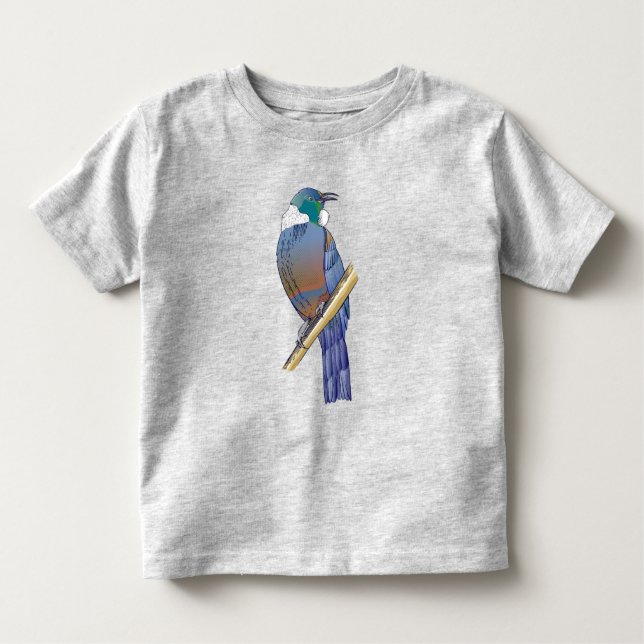 Camiseta De Bebé Pájaro de Nueva Zelanda (Anverso)