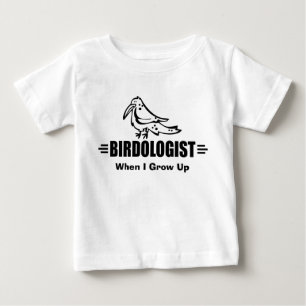Camiseta De Bebé Pájaro Divertido Observador de Aves Ornitología Ob