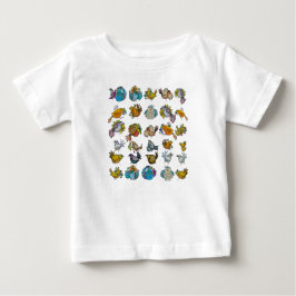 Camiseta De Bebé Pájaro & Pajaritos