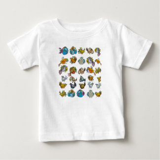 Camiseta De Bebé Pájaro & Pajaritos