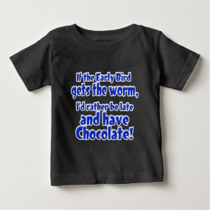 Camiseta De Bebé Pájaro temprano