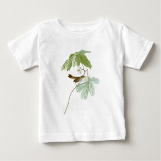 Camiseta De Bebé Pájaros de John James Audubon del gorrión de