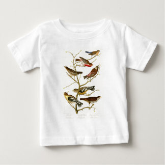 Camiseta De Bebé Pájaros de John James Audubon del pinzón del