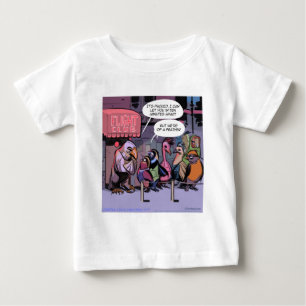 Camiseta De Bebé Pájaros Divertidos De Un Mismo Plumaje
