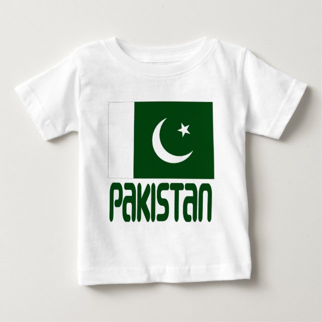 Camiseta De Bebé Pakistán (Anverso)