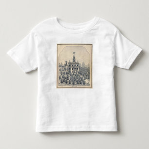 Camiseta De Bebé Palacio de Justicia, Fresno