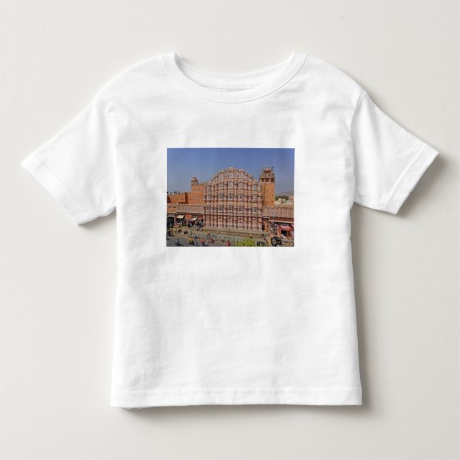 Camiseta De Bebé Palacio de los Vientos (Hawa Mahal), Jaipur, India (Anverso)
