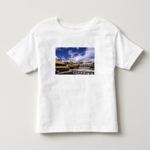 Camiseta De Bebé Palacio de Potala en el interior con campanarios e
