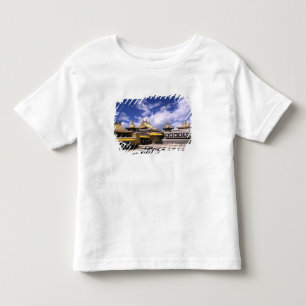 Camiseta De Bebé Palacio de Potala en el interior con campanarios e